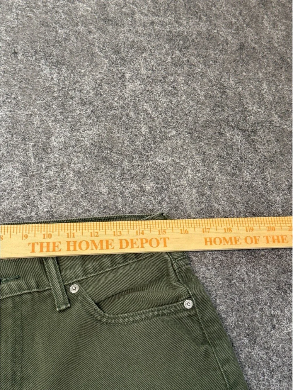 Levi’s 541 Athletic Fit Jeans Men’s 30x30 Olive Green Denim Five Pocket